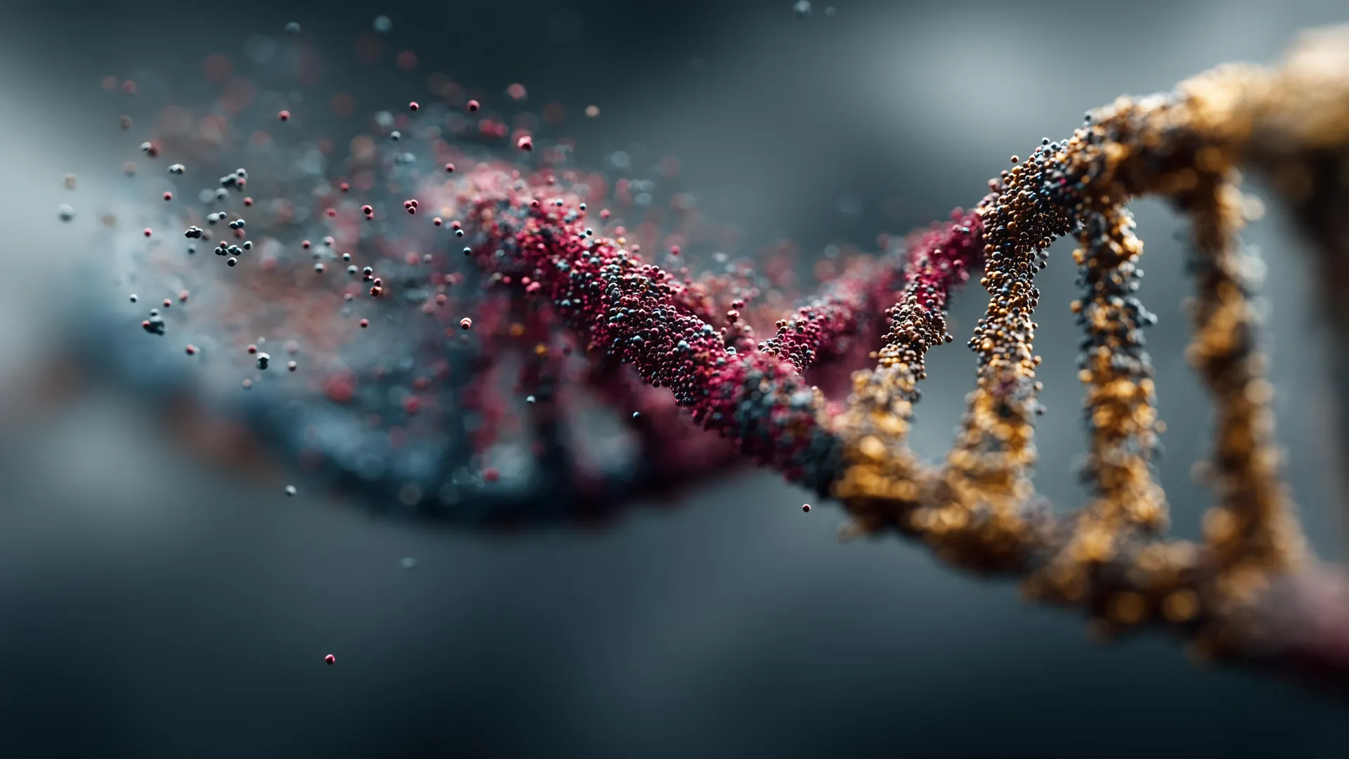 disintegrating plastic dna